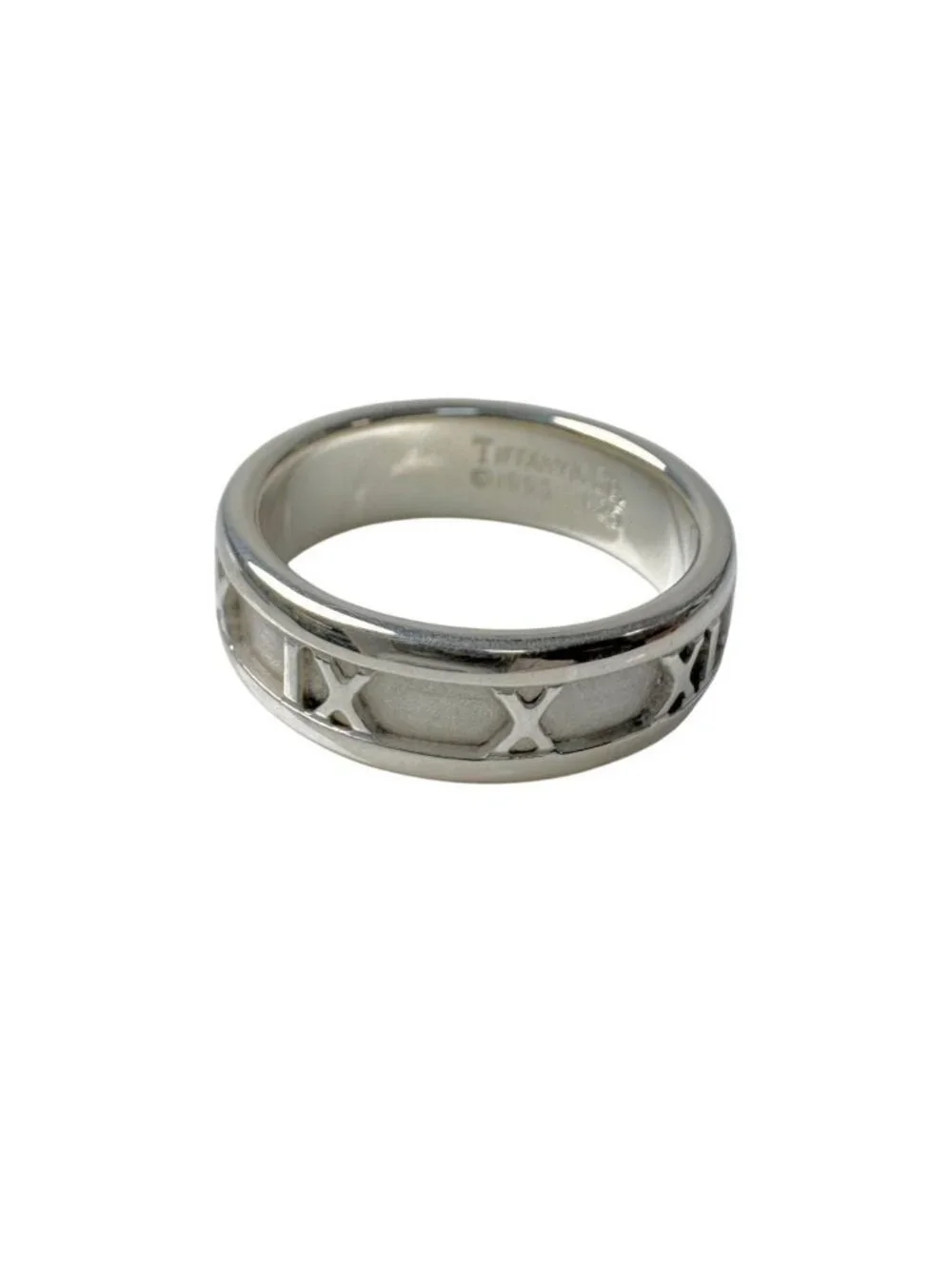Tiffany & Co Atlas Ring 925 Sterling Silver